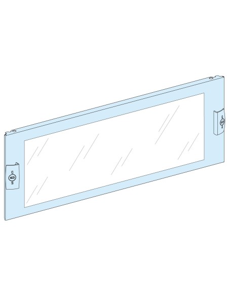 Prisma Plus G Osłona metalowa z przeźroczystym wypełnieniem  650x200mm