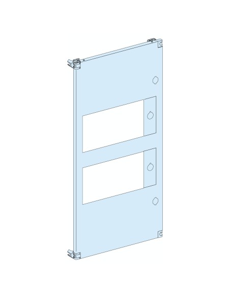 Płyta czołowa z zawiasami do HSI, 13 modułów, szer. 400mm 03723