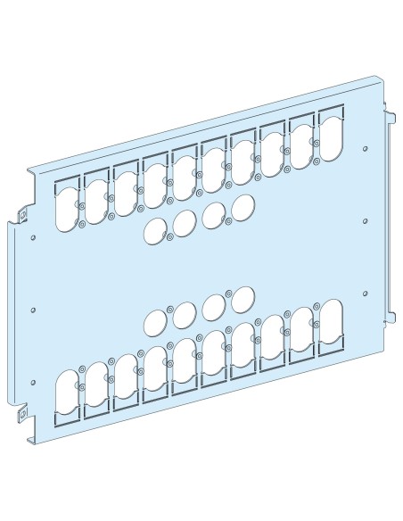 Prisma Plus, system P, płyta montażowa do pionowego NSX100-250 03422