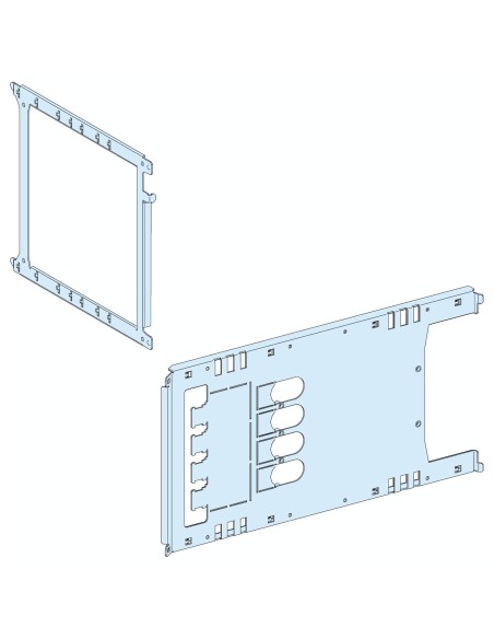 Prisma Plus, system P, płyta montażowa do poziomego wysuwnego NSX400-630 03462