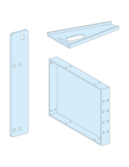 Plyta tylna cokołu 150mm IP55 08392