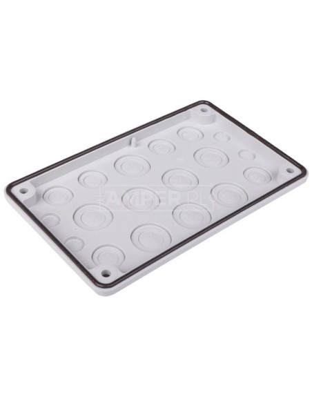 Osłona zabezpieczająca z materiału elektroizolacyjnego 4xM16, 6xM25/16, 8xM32/20 F3A-4 081301