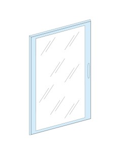 Prisma Plus, system G, obudowa natynkowa, daszek, W 300mm, IP55 08387