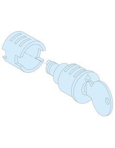 Wkładka do zamka z 2 kluczami 2433A 09933