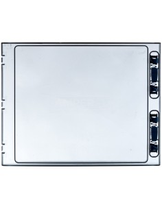 Drzwi do szafki IKA 2x18 transparentne DOOR-2/36-T-IKA 174225