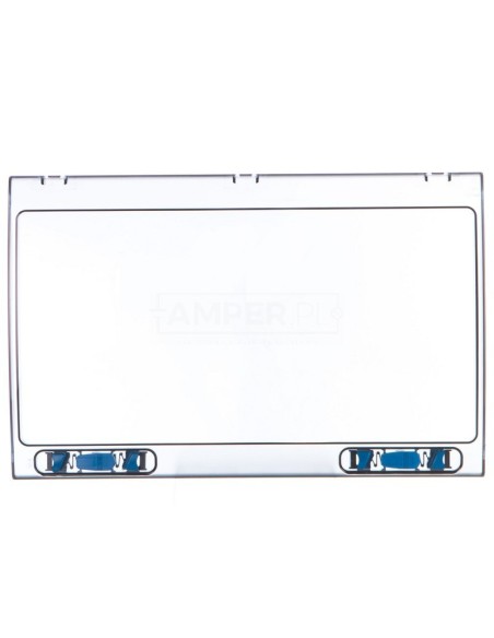 Drzwi do szafki IKA 2x12 transparentne DOOR-3/36-T-IKA 174223