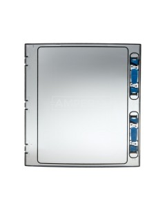 Drzwi do szafki IKA 2x12 transparentne DOOR-2/24-T-IKA 174183