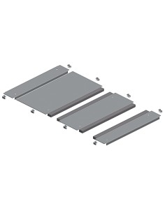 Spacial SF przepust kablowy podwójny, zatrzaskowy, 800x800mm NSYEC882