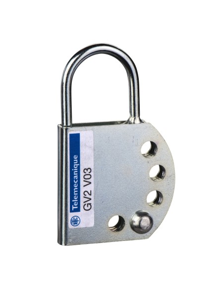 Zamknięcie na kłódkę do obudowy GV2MC, maks. 4 kłódki GV2V03