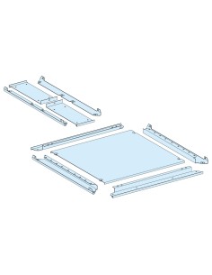 Prisma Plus, System P, płyta dławicowa pełna, szer. 800mm, gł. 600mm, IP55 08687