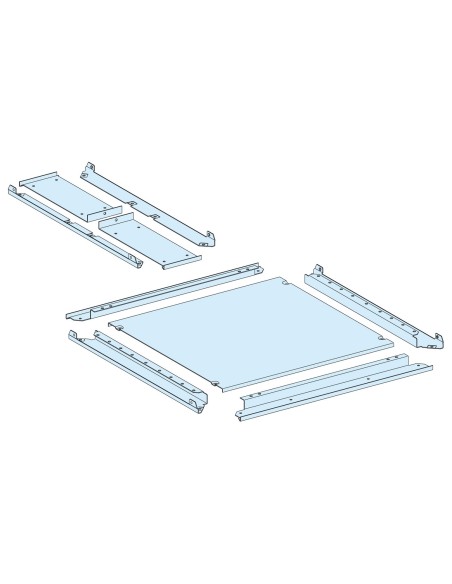 Prisma Plus, System P, płyta dławicowa pełna, szer. 800mm, gł. 600mm, IP55 08687
