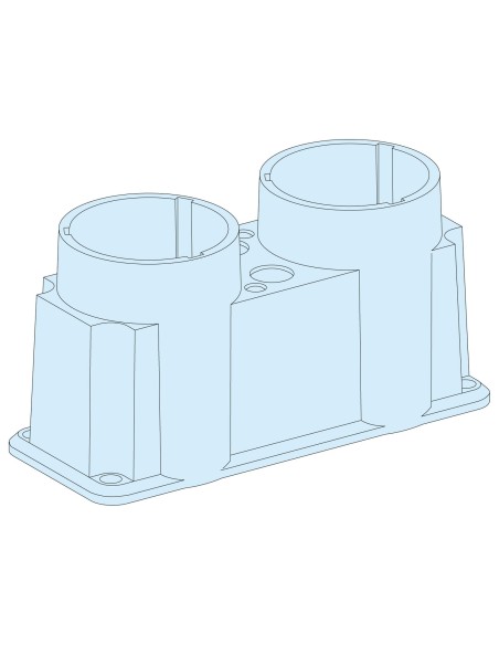 Prisma Plus G Płyta dławnicowa membranowa   IP30