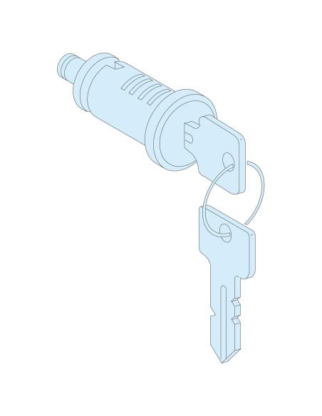 Prisma Plus G Zamek z 2 kluczami nr 2433A