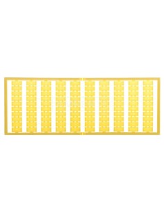 Ramka z oznacznikami bez nadruku żółta 209-501/000-002 /5szt./