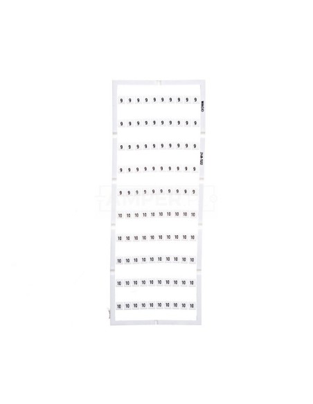 Oznaczniki Mini-WSB 50x 9/10 biały 248-522