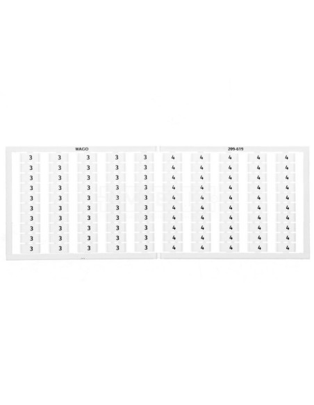 Ramka z oznacznikami 50x 3/4 209-619