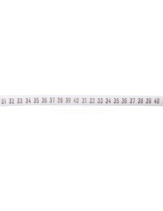 Oznacznik biały DK2/Z5 /31-40/ 89281006 (100szt.)