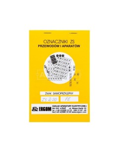 Znaki samoprzylepne ZS D20/PE E04ZP-02030403400