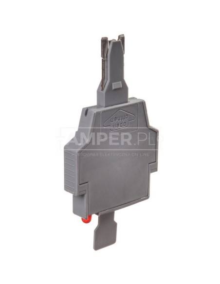 Wtyk bezpiecznikowy szary 6.3A G 5x20mm 281-512/281-501