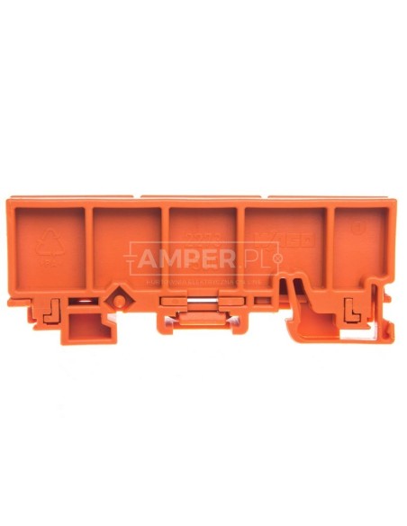 Adapter montażowy na złączki jednorzędowe 14mm i dwurzędowe 18,5mm pomarańczowy 2273-500 /10szt./