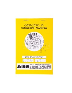 Znaki samoprzylepne ZS D20/L3 E04ZP-02030402900