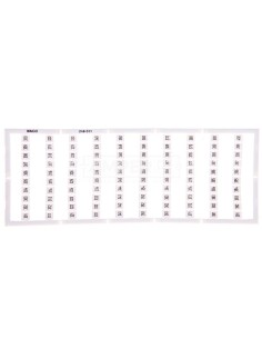 Oznaczniki Mini-WSB 1x 301-400 biały 248-511