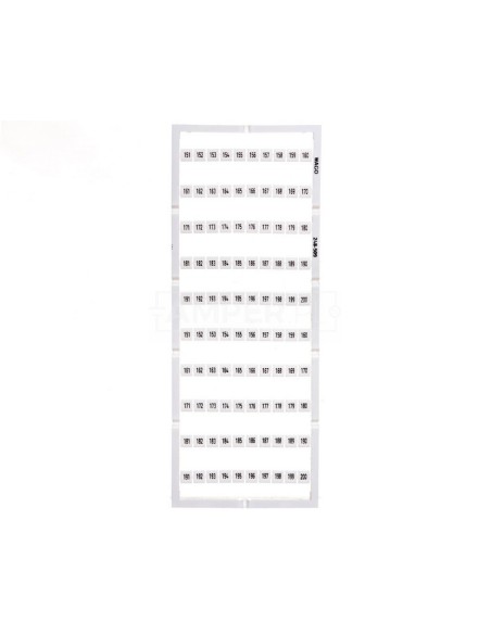 Oznaczniki Mini-WSB 2x 151-200 biały 248-509