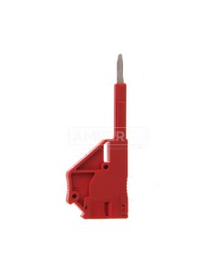 Wtyczka probiercza 4,2mm czerwona PS-4 3030970 /10szt./