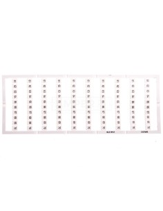 Oznaczniki Mini-WSB 10x 61-70 biały 248-570 /5szt./