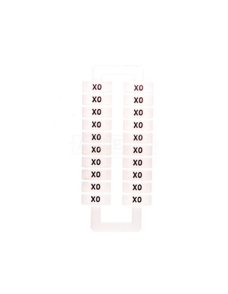 Oznacznik do złączek EURO 2,5-70mm2 /X0/ 43192 (20szt.)