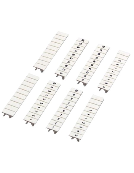 Przypinany pasek oznaczeń 5mm /71-80/ poziomy NSYTRAB580 /10szt./