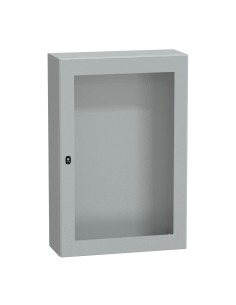 Spacial S3D przezr. drzwi bez pł.mont.wys.1200xW800xD300 IP66 IK08 RAL7035, NSYS3D12830T