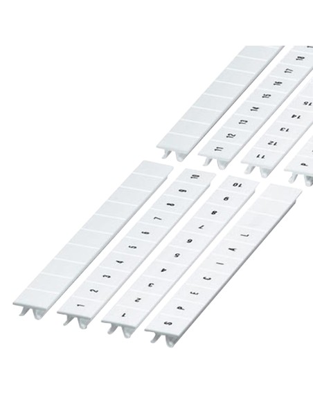 Przypinany pasek oznaczeń 10mm /71-80/ poziomy NSYTRAB1080 /10szt./