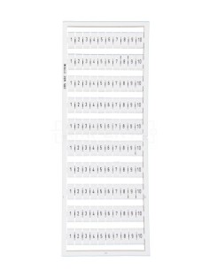 Ramka z oznacznikami 10x 1-10 209-502 /5szt./