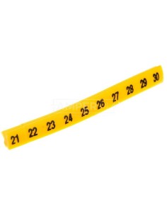 Oznacznik do złączek EZ-6/21-30 żółty R34RR-02050102700 /100szt./