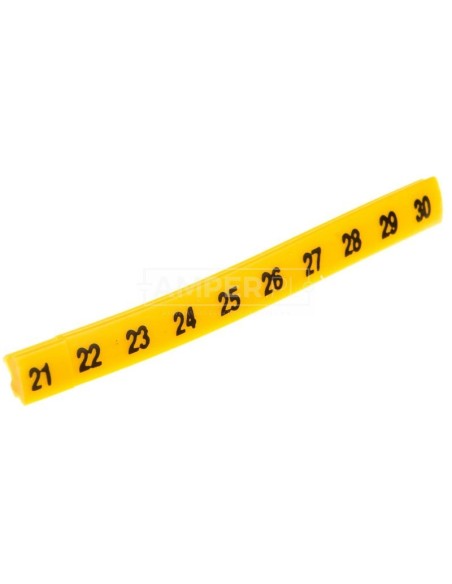 Oznacznik do złączek EZ-6/21-30 żółty R34RR-02050102700 /100szt./