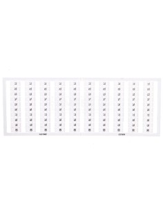 Ramka z oznacznikami 10x 71-80 209-571 /5szt./