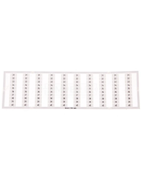 Oznaczniki WMB 10x 31-40 793-605 /5szt./