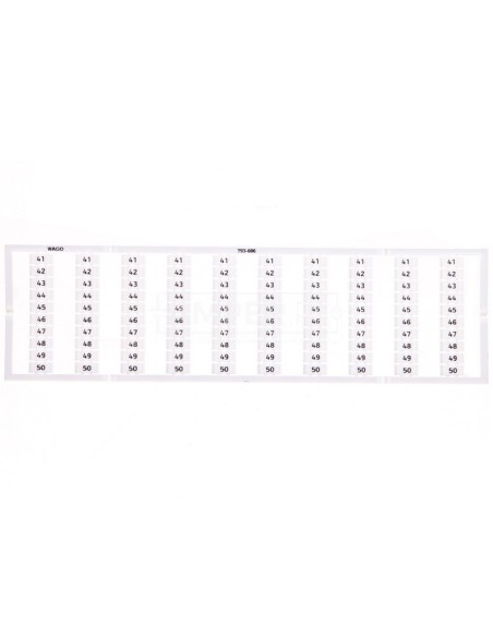 Oznaczniki WMB 10x 41-50 793-606 /5szt./