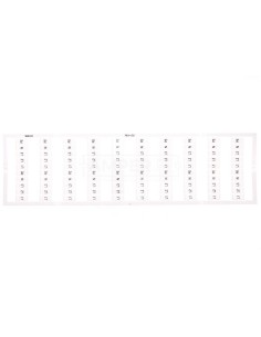 Oznaczniki WMB 10x L1 L2 L3 N PE 793-472 /5szt./