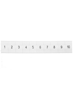 Oznacznik do zacisków ZB 6 LGS:FORTL.ZAHLEN 1-10 1051016:0001 /10szt./