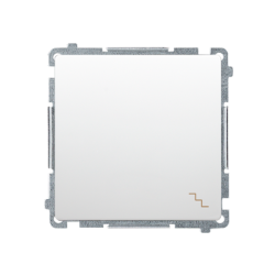 Basic Moduł wyłącznik schodowy biały - hurtownia elektryczna Amper.pl