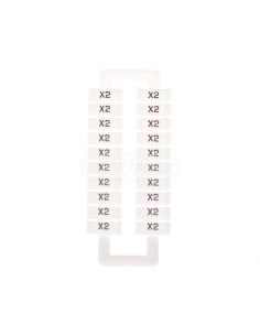Oznacznik do złączek EURO 2,5-70mm2 /X2/ 43192 (20szt.)