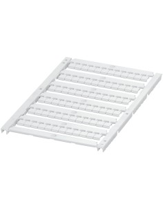 Karta oznaczeń 5mm płaska, czyste z 6 paskami NSYTRABFPV5