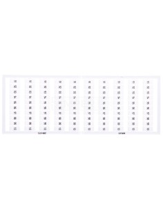 Ramka z oznacznikami 10x 91-100 209-573 /5szt./