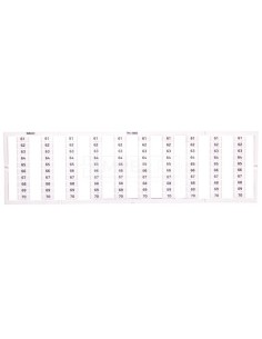 Oznaczniki WMB 10x 61-70 794-5602  /5szt./