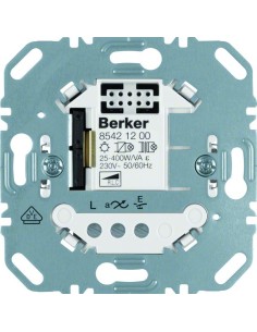 one.platform Ściemniacz uniwersalny przyciskowy pojedynczy, mechanizm Berker.Net, zaciski śrubowe 85421200 Berker Hager 2