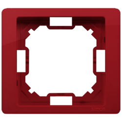 Simon Basic Neos Ramka pojedyncza rubinowy BMRC1/033