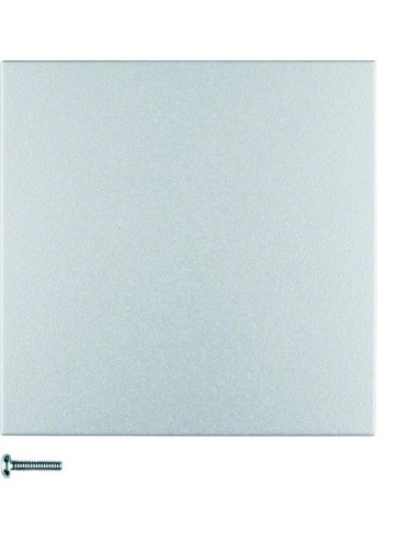 B.Kwadrat/B.7 Przycisk 1-krotny do ściemniacza przyciskowego, sterownika załączającego i mechanizmu sterującego Berker.Net, alu,