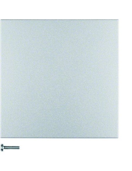 B.Kwadrat/B.7 Przycisk 1-krotny do ściemniacza przyciskowego, sterownika załączającego i mechanizmu sterującego Berker.Net, alu,